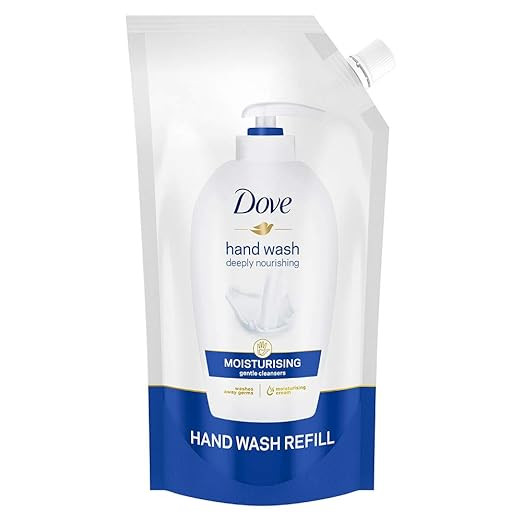 Dove Moisturising Liquid Hand Wash 900 ml Refill|| Gentle Cleanser for Soft Hands|| Liquid Hand Soap Suitable for Sensitive Skin -Super Saver Offer Pack
