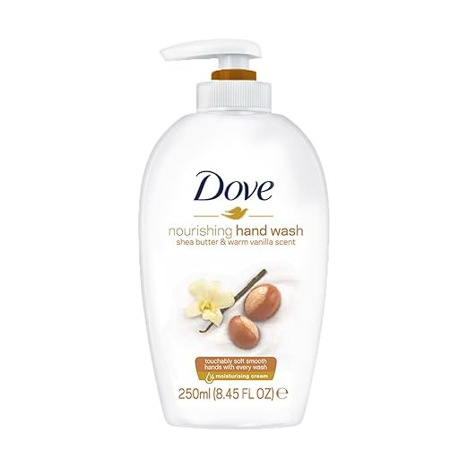 Dove Shea Butter and Vanilla Hand Wash, 250 milliliters