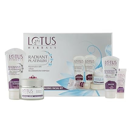 RADIANT PLATINUM Cellular Anti-Ageing FACIAL KIT Kit