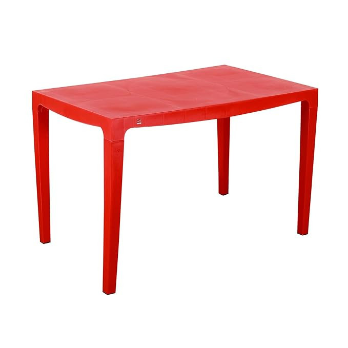 Cello Magna Dinning Table for Home, Red