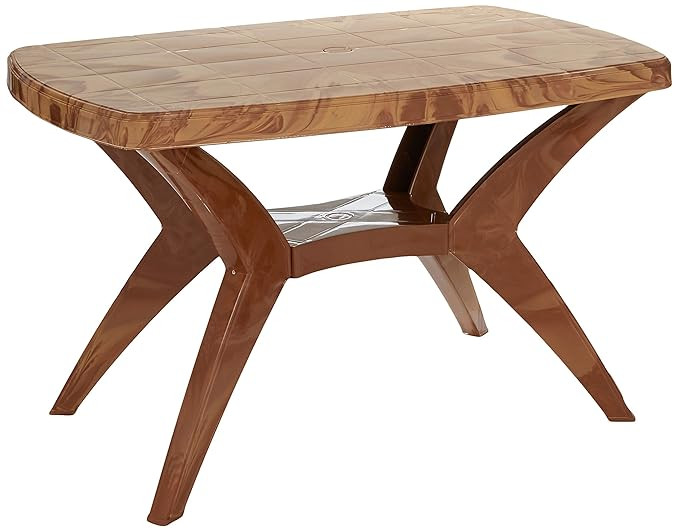 Cello Proline Four Seat Dining Table (Sandalwood Brown)
