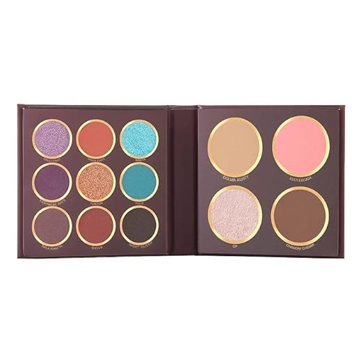 MARS The City Paradise Makeup Kit, 9 Eyeshadow Palette with Highlighter, Blusher, Bronzer, Compact Powder, Highly Pigmented, 16.0 gm (02-Delhi)