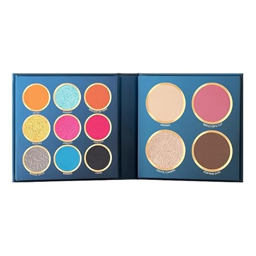 MARS The City Paradise Makeup Kit, 9 Eyeshadow Palette with Highlighter, Blusher, Bronzer, Compact Powder, Highly Pigmented, 16.0 gm