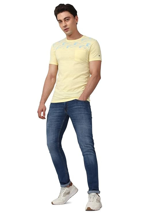Men's Mid Wash Stretchable Jeans