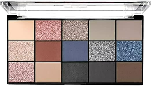 MARS Fantasy 15 Eyeshadow Palette | Highly Pigmented & Easy to Blend | Matte and Shimmer Shades (22.5g) (04-Multicolor)