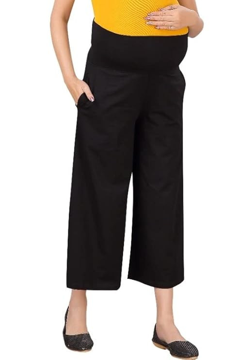 Women's Regular Fit Cotton Maternity Palazzo