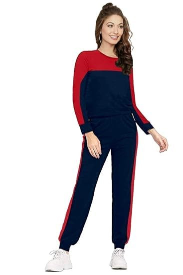 Fashions Women's Solid Track Suit, Trendy