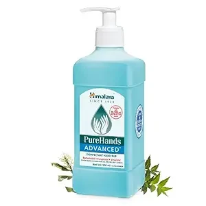Himalaya Pure Hands Advanced Disinfectant Hand Rub 80% Alcohol 500 Ml