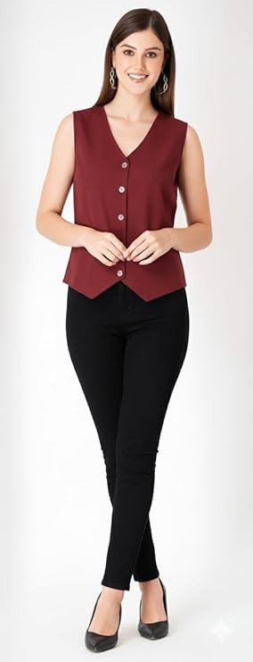 Waistcoat | Pure Cotton Jacket | Women Wear | Girls Wear |