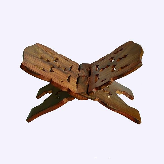 Wooden Rehel for Holy Books
