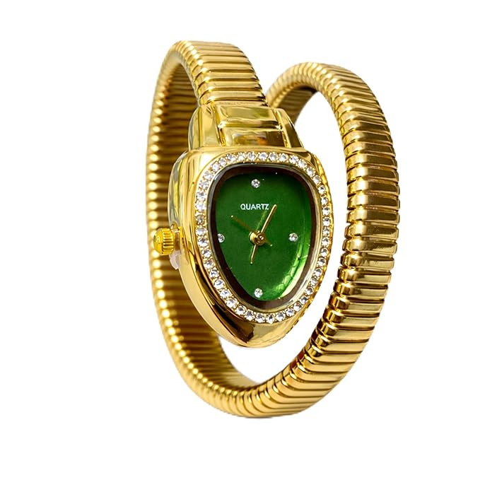 Women's Snake Chain Cesign Wraps Bracelet Watch
