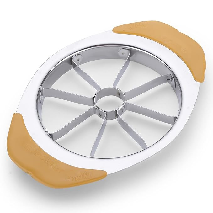 Stainless Stainless Steel Apple Cutter with 8 Blades - Effortlessly Slice and Core Apples, Enhance Your Kitchen with This Fruit Slicer - Perfect for Home Use