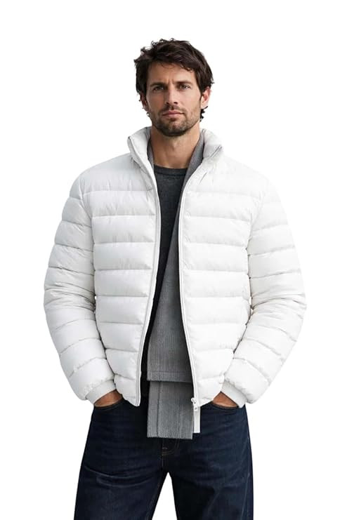 Men Mens Puffer Jacket| Standard Length