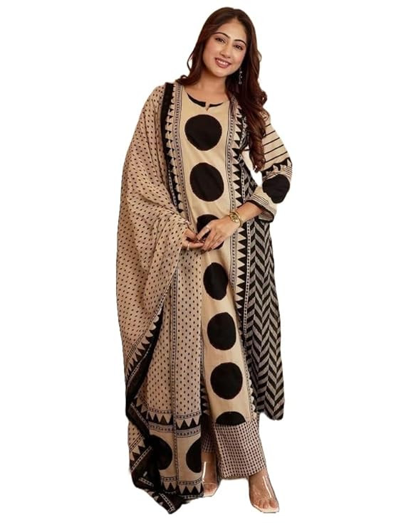 Women Printed Straight Kurta and Pant Set with Dupatta | Printed Kurta Set | Cotton Kurta Set | Women Kurta Sets | Summer Suit |