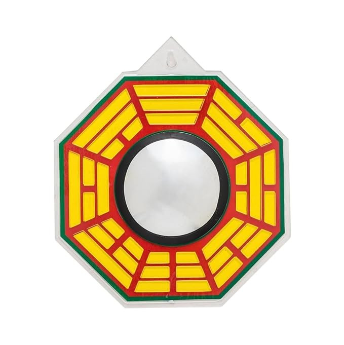 Original Bagua FengShui Mirror | Vastu Mirror | Fengshui Vastu Protection Bagua - Above the Main Entrance for Protection