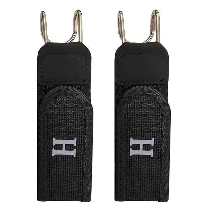 (2 PCS) Buckleless Belt Hook Tactical Metal Hook Elastic Belt Unisex Buckle-Less Invisible Waist Belts for Work & Edc