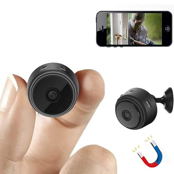 Full HD Wi-Fi Wireless Security Camera 1080p Audio Video Live View Low Light Vision Motion Detection Video Recorder for Home Office. (IP Camera)