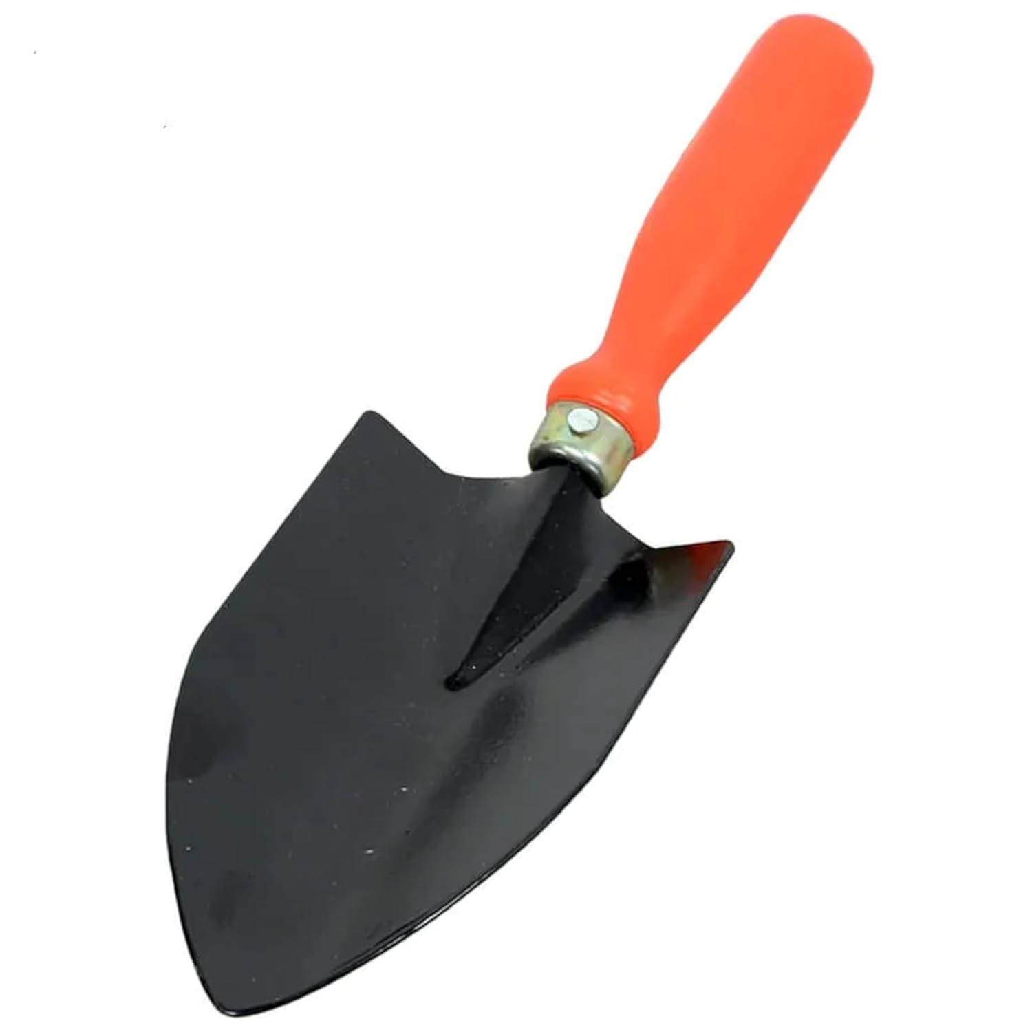 1 PC (Red Handle, Metal Blade) | Gardening Tools for Home Garden | Durable and Sturdy Rust-Free Shovel for Garden | Premium Gardening Accessories