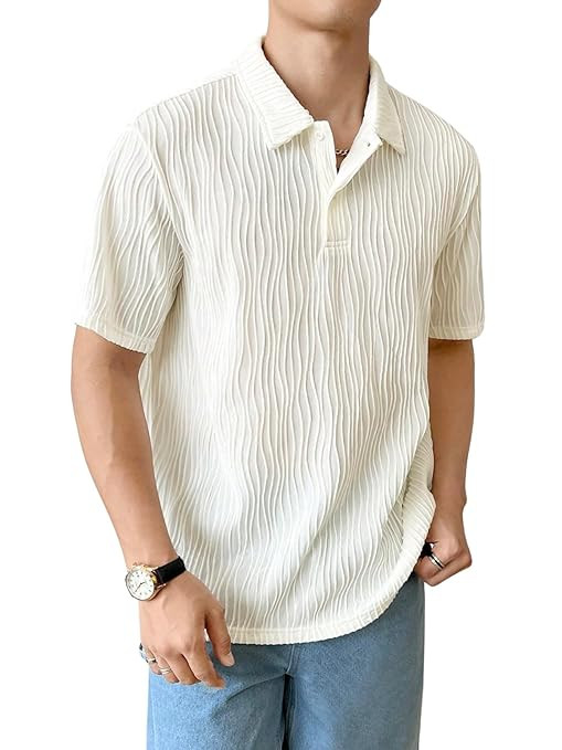 Cotton T-Shirt for Men – Soft Breathable Fabric | Regular Fit Half Sleeve Collar Tee for Summer Casual Wear (Available in Plus Size