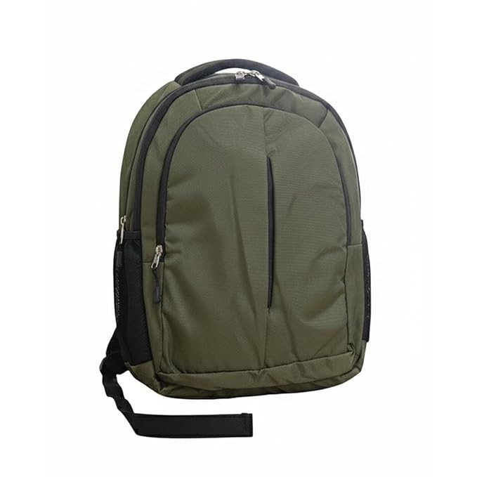 TE Water Resistant Laptop Backpack for Men & Women | Multi-Compartment College School Office Bag | Lightweight Travel Backpack with Side Bottle Pocket & Padded Shoulder Straps