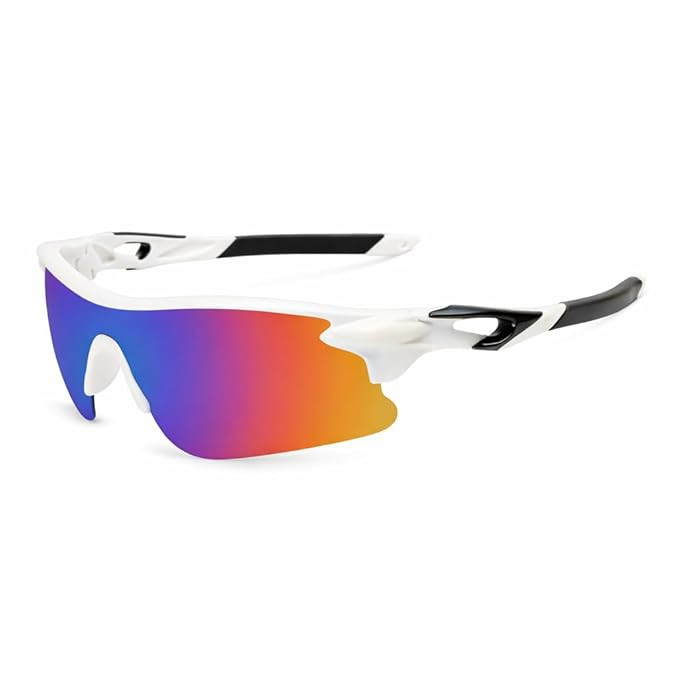 TA UV Protected Square Rimless Sunglasses for Men and Women | Lightweight Fashion Eyewear | Stylish UV Protection Shades for Driving Travel Outdoor Casual