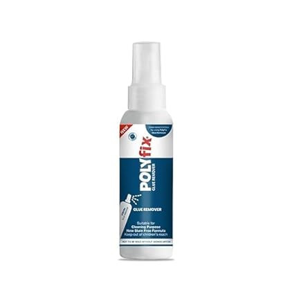TA PolyFix Glue Remover Spray | Used to Remove Gum Glue Stickers Adhesives for Car, Glass, Fridge Door, Any Metal Surface | Car Glass Sticker Remover Spray,Quick and Easy to Use (50 ML)
