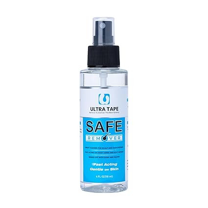 TA SAFE REMOVER | Ultra Hold Glue Remover Spray | Fast Acting Adhesive Remover for Lace Wigs, Hair Patches & Toupees | Skin Safe | Citrus Based Flavour | 118ml (4FL oz) | Pack of 1