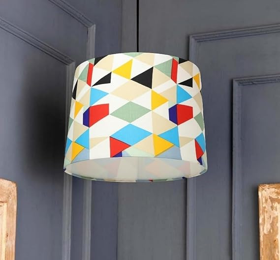TA Lamp Shade, Home Decor Antique finish Taper Shade for Table and Floor Lamps (12×8×12 inch) Lampshade Suitable for Bedroom, Study room, Living room, and Home Decor (Only Shade)