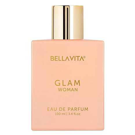 TA Bella Vita Luxury GLAM | Long Lasting Perfume for Woman | EDP 100ml | African Orange, Jasmine & Patchouli | Floral, Fruity, Woody Premium Fragrance for Women | Long Lasting Perfume
