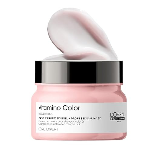 TA L’Oréal Professionnel Vitamino Color Hair Mask with Resveratrol for Color-treated Hair, Serie Expert, 250gm