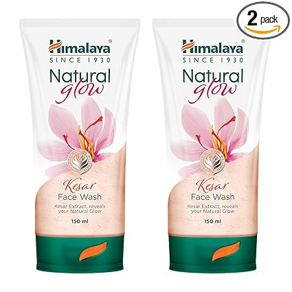 TA Himalaya Natural Glow Kesar Face Wash (Pack of 2)