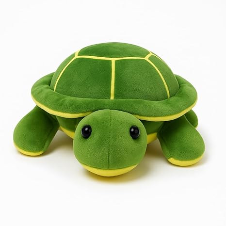 TA Green Turtle Soft Plush Toy for Kids – Cuddly Stuffed Animal for Toddlers, Hug-Friendly, Safe & Washable Toy for Boys & Girls – 25 cm