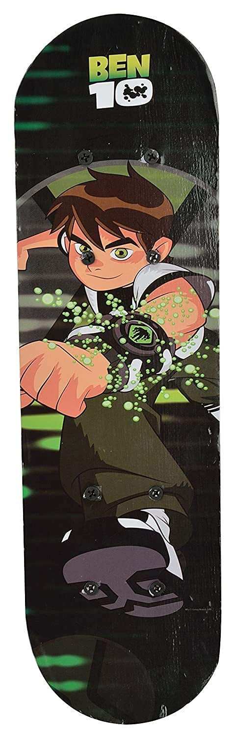 17 Inch X 5 Inch Size Standard Wave Board Long Maple Wood Skating Board for Kids to Adults 5 to 10 Years Age 120 Kgs Weight Capacity Fully Assemble Skateboard (Multidesign)
