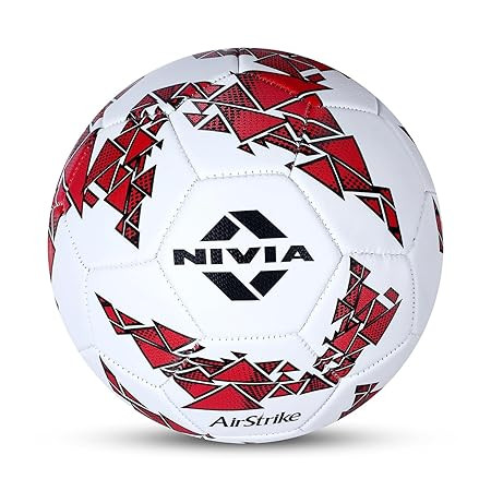 Nivia Football League, As Per Basic Standard, Training Ball, 32 Panels, Durable Rubber Cover Molded with Smooth Surface Mat, Butyl Threadwounded Bladder, to Play On Hard Ground