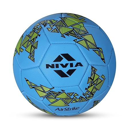 Nivia Football League, As Per Basic Standard, Training Ball, 32 Panels, Durable Rubber Cover Molded with Smooth Surface Mat, Butyl Threadwounded Bladder, to Play On Hard Ground