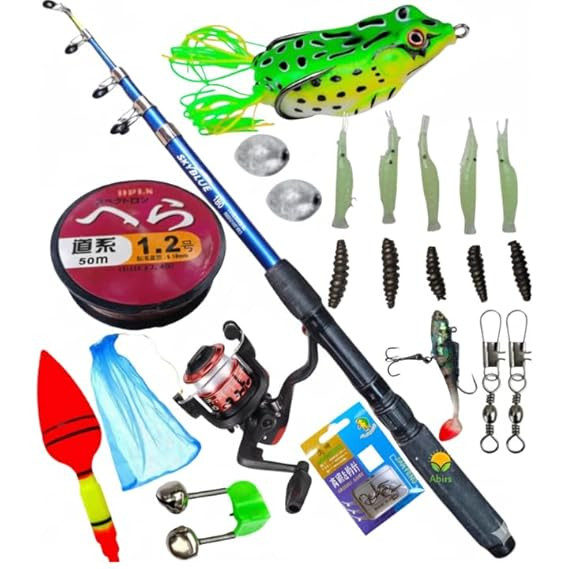 Master the Waters Premium 7Ft 210cm Fishing Rod Reel Combo Unleash Your Angling Potential