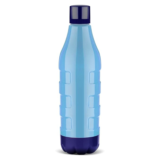Unbreakable Plastic Bottle, Leakproof Durable Non-Toxic Aesthetic Water Bottle For Home/Office 1L