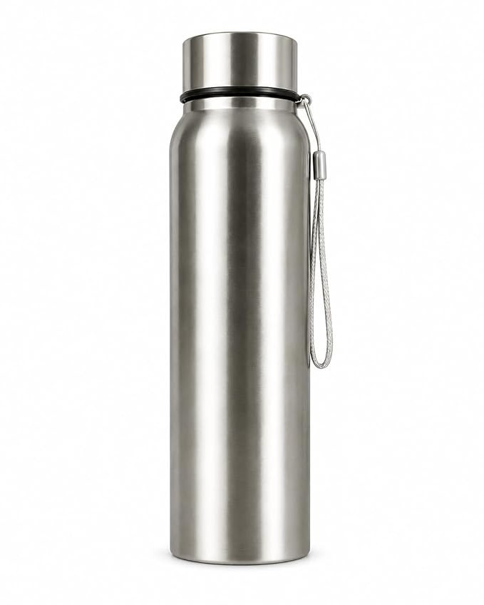 Premium Vacuum Insulated Stainless Steel Water Bottle 1000ml | Double Wall Thermo Flask | Leak Proof | Food Grade 304 Steel | BPA Free | Hot & Cold Bottle for Office, Gym