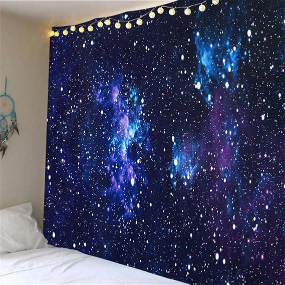 Generic Universe Theme Waterproof Soft Wall Hanging Tapestry Home Decor #3