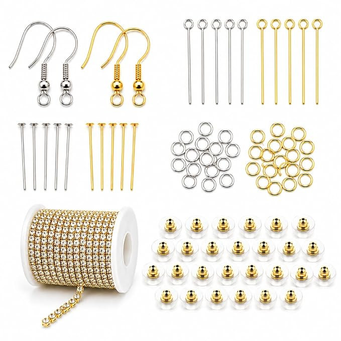 Jewellery Making Material Combo Kit (Starter Kit)