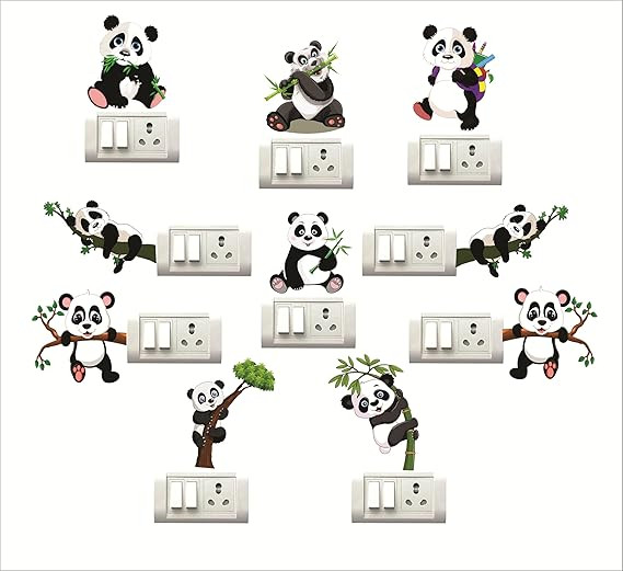Switch Board Vinyl Sticker Decorative Home, Kids Room, Living Room.P-1, Design-6