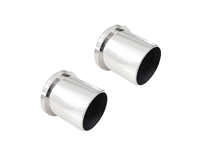 Wall to Wall Bracket Conceal for 1 inch Curtain Rod, Curtain Bracket, Rod Rail Bracket, Material Stainless Steel, Colour S.S Finish, 2 Pieces