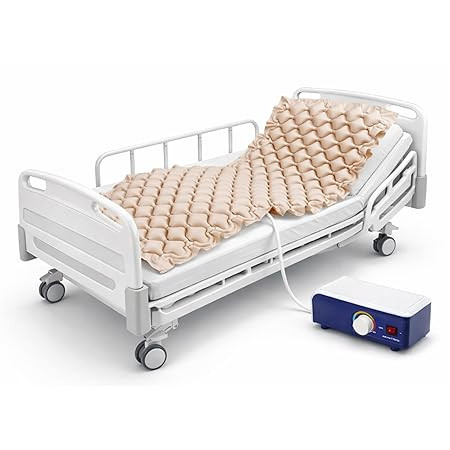 Air Mattress for Bed Sores | Anti Bedsore Mattress Single | Anti Decubitus Airbed | Air Bubble Technology | Adjustable Pressure Control | Mattress for Patients at Home | 2 Year Warranty
