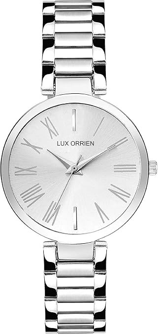 Analog White Round Dial Wrist Watch for Women & Girls - WH32