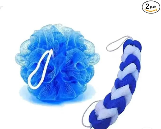 Bath Loofah Sponge for Men and Women, Bathing Sponge, Body Scrubber