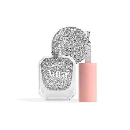 Glam21 Aura Nails Nail Lacquer |Long-Lasting, Quick-Dry, High-Shine Nail Enamel | Chip-Free Formula | Smooth Application & Vibrant Finish |60 Striking Shades | 10ml,Chrome Queen
