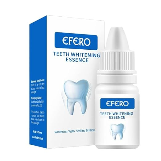 Teeth Whitening Essence, Teeth Brightener Gel Kit Whitening Liquid, White Teeth Whitener Serum Apply to Plaque Stains Tooth Bleaching Dental Tools