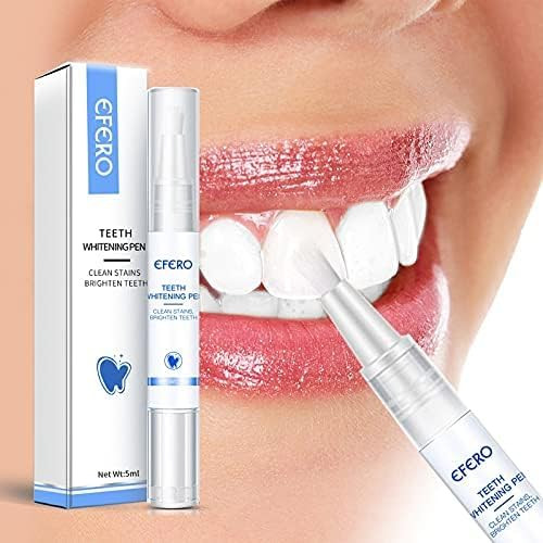 Teeth Whitening Pen Dentist Approved Formula with Fresh Mint Flavor (Pack of 1)