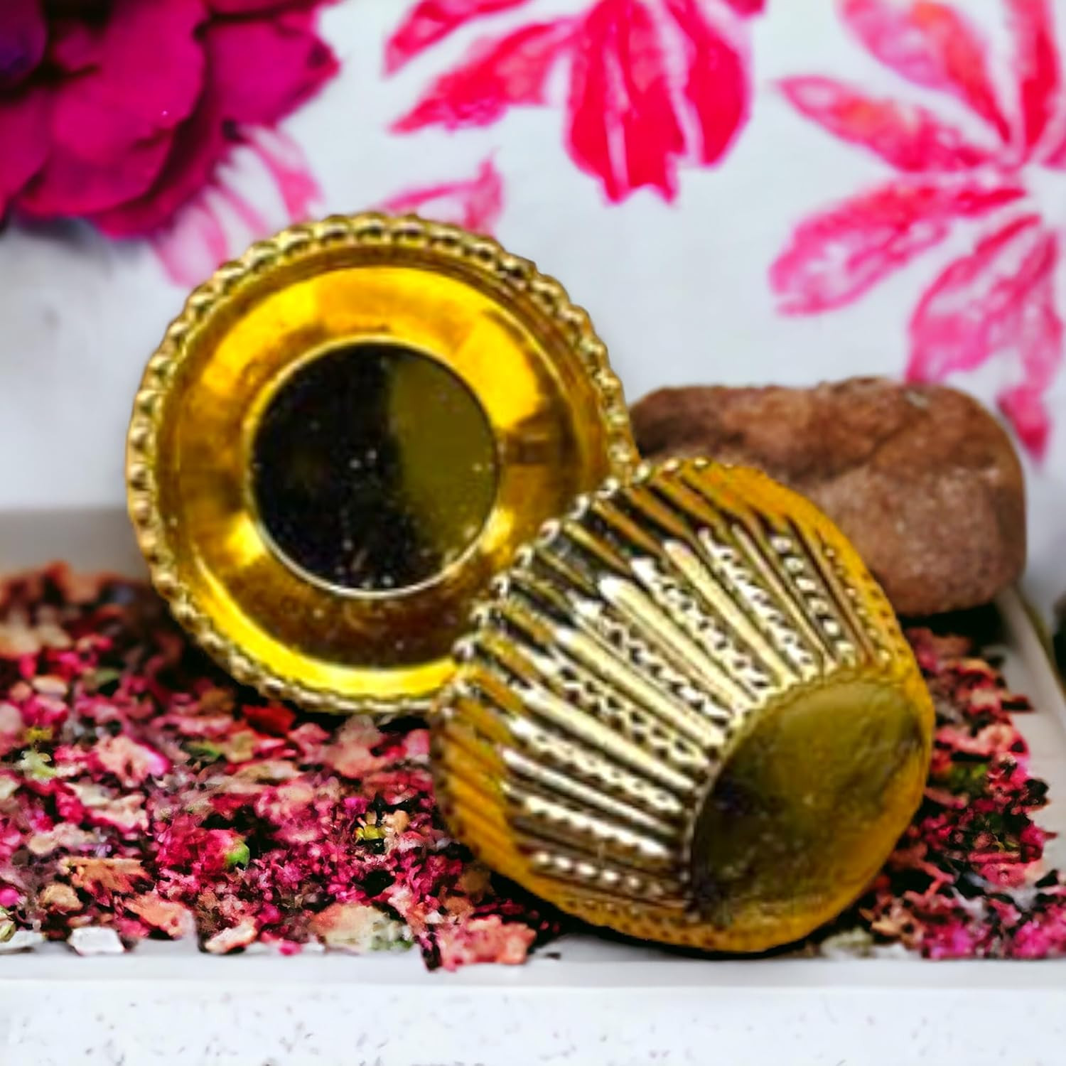 15pcs Kankavati Katori for Keeping Pooja Article Like Chandan Kumkum Chawal Jaggery in Puja Thali or Resin Plate.
