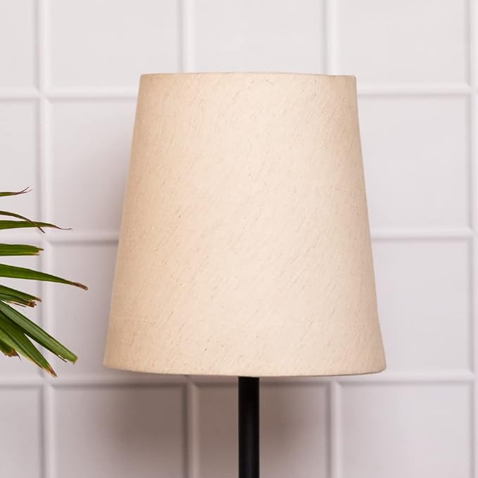 Lamp Shade Conical Shape Lampshade for Table Lamp and Floor Lamp 8 inch Fabric Shade for Bedroom, Living Room, Study Room and Home Decor Gift Item